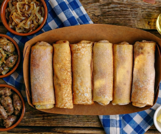 Млинці з лівером