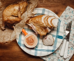 Курочка гарячого копчення